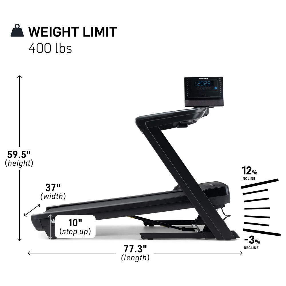 NordicTrack Commercial LE Treadmill in Black, , large