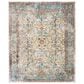 Safavieh Aria ARA199C 8" x 10" Cream and Blue Area Rug, , large