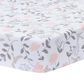 Lambs and Ivy Petals 3-Piece Crib Bedding Set in Mink Gray, Pink, Blush, Rose and White, , large