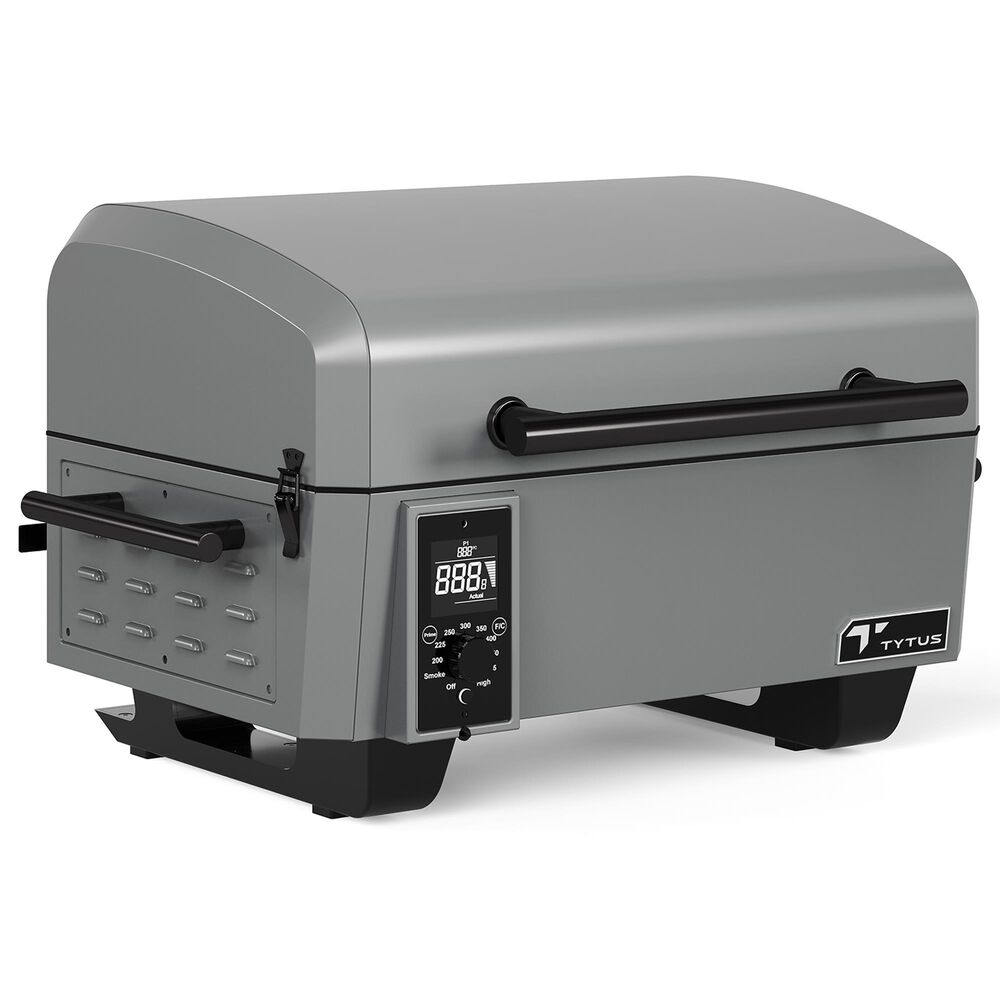 TYTUS Emberwood Portable Pellet Smoker in Gunmetal Gray, , large