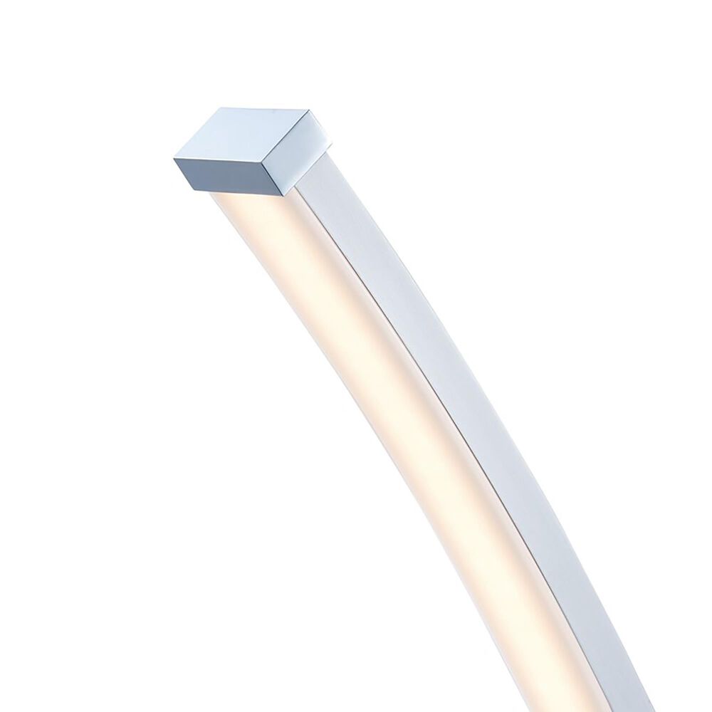 Lite Source Monita LED Floor Lamp in Silver, , large