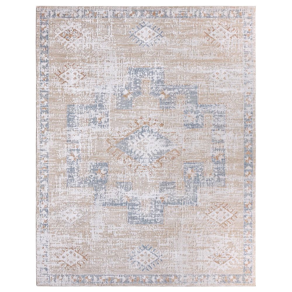 Jaipur Zarif Zarif Beige 7"6" x 9"6" Area Rug, , large