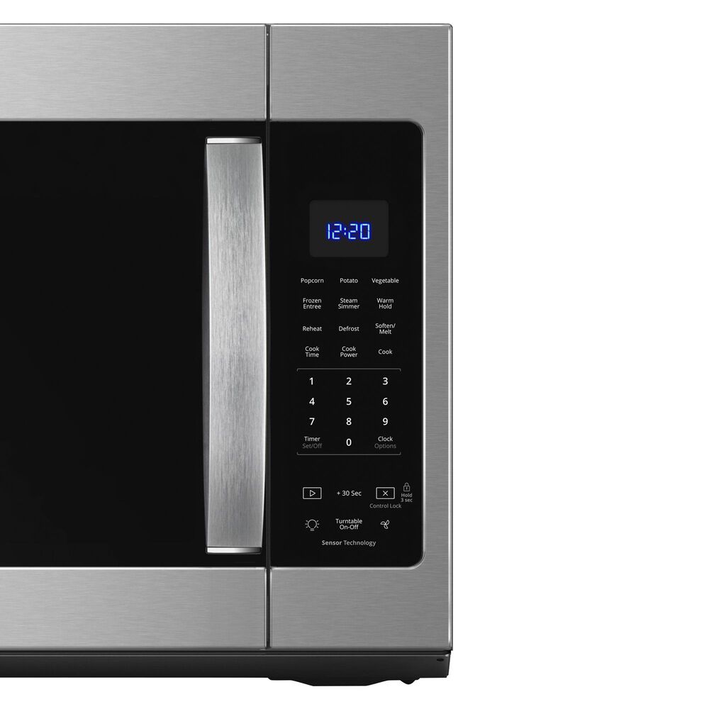 Whirlpool 1.9 Cu. Ft. Capacity Steam Microwave with Sensor Cooking in Stainless Steel, , large