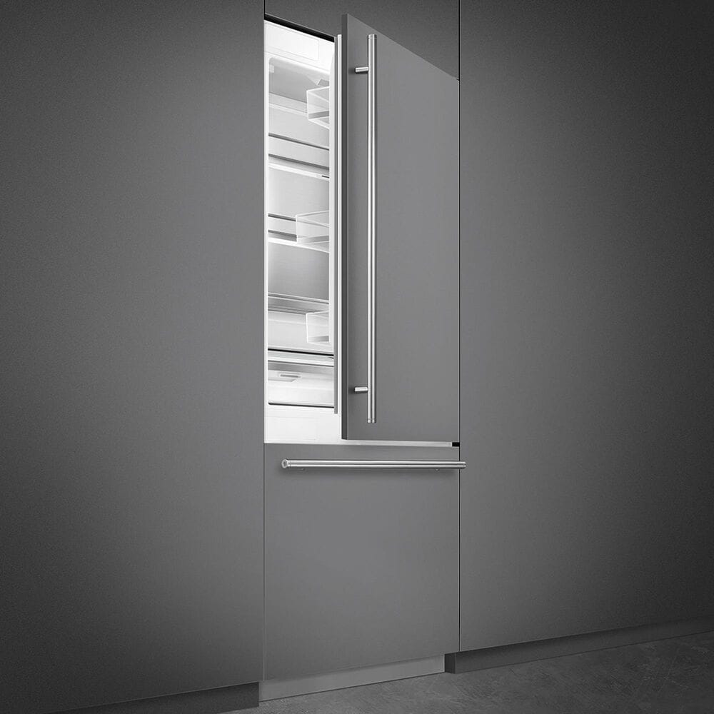 SMEG 19.8 Cu. Ft. Bottom Freezer Refrigerator in Panel Ready, , large