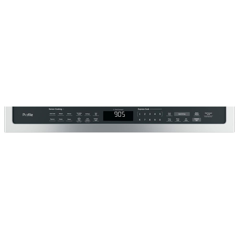 GE Profile 5.3 Cu. Ft. Smart Induction Electric Range and 2.1 Cu. Ft. Over-the-Range Sensor Microwave Oven in Fingerprint Resistant Stainless Steel, , large
