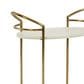 Ashley Tarica Bar Cart in Cream and Gold, , large