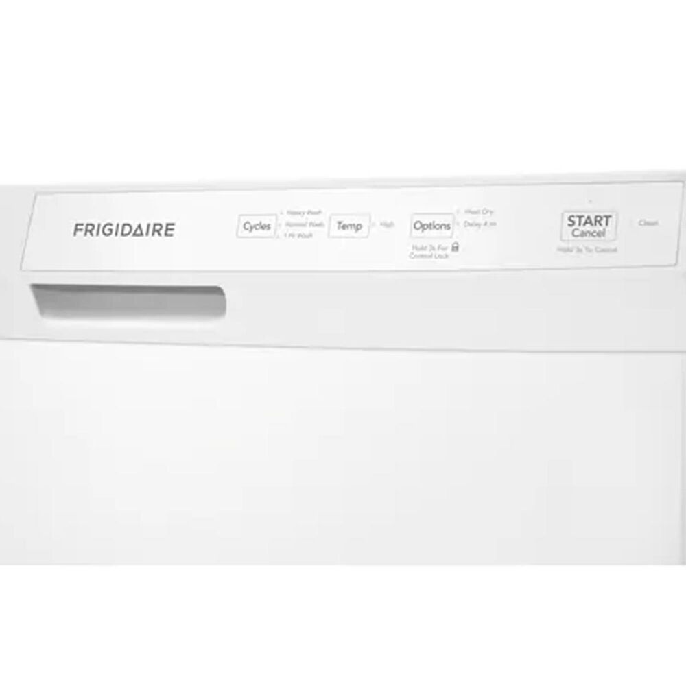 Frigidaire 3-Cycle Built-In Dishwasher in White, , large
