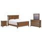 Ashley Rowlenstown 4-Piece California King Panel Bedroom Set in Brown, , large