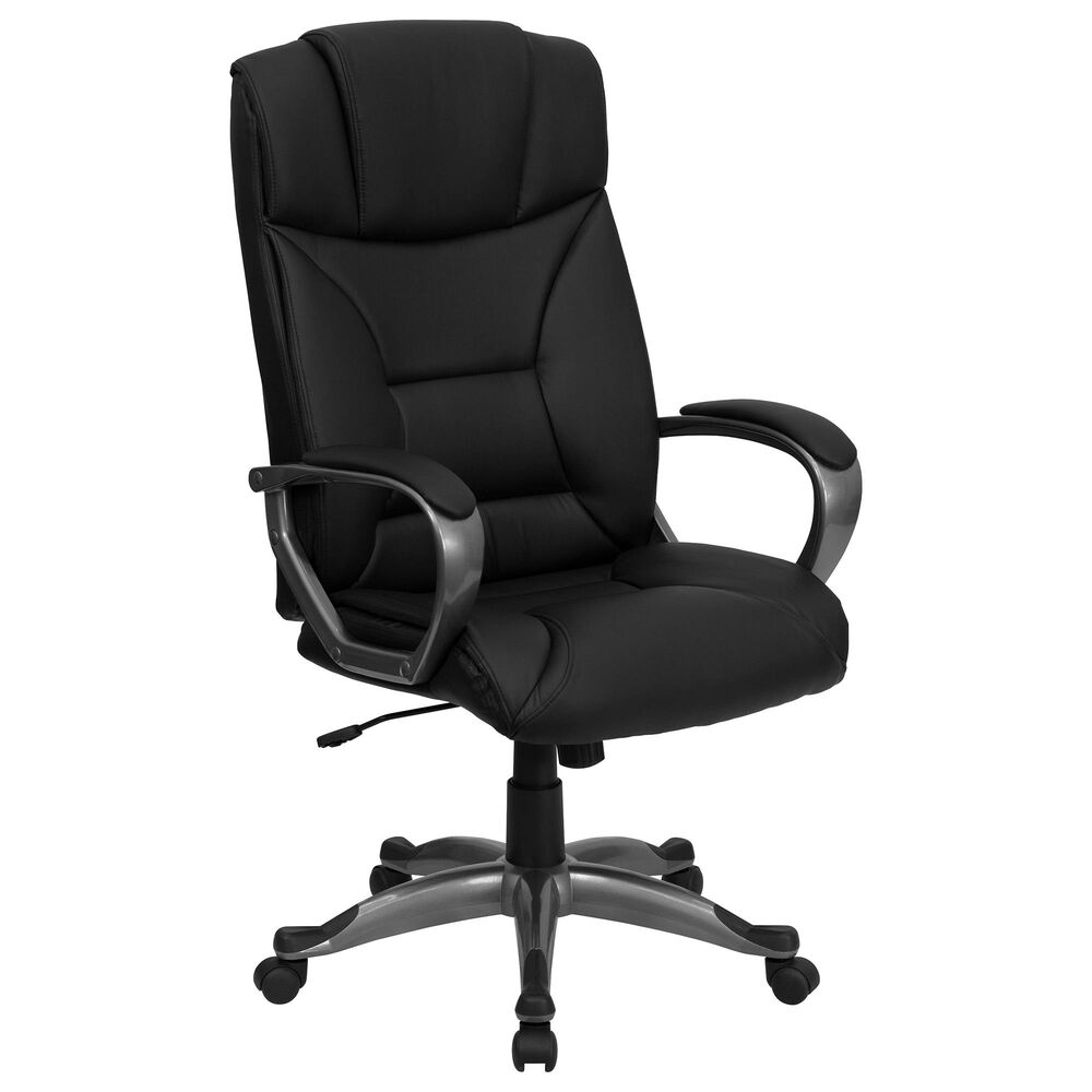 Flash Furniture Executive Swivel Chair in Black, , large