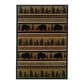 Oriental Weavers Hudson 1066A 6"7" x 9"6" Tan Area Rug, , large