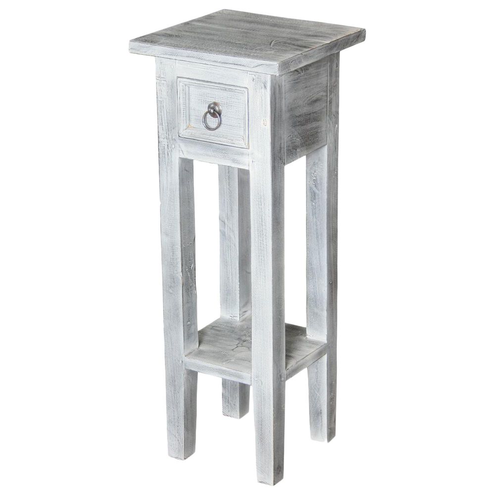 Stein World Sutter End Table in White Wash, , large