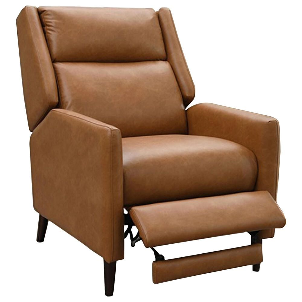 Furniture of America Psyche Push Back Recliner in Brown, , large
