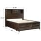 Ashley Vanmore Queen Storage Bed in Dark Brown, , large