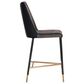 37B Klaus Counter Stool in Black and Copper, , large