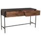 Moe"s Home Collection Tobin Console Table in Brown and Black, , large