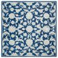 Safavieh Micro-Loop 5" Square Navy and Grey Area Rug, , large