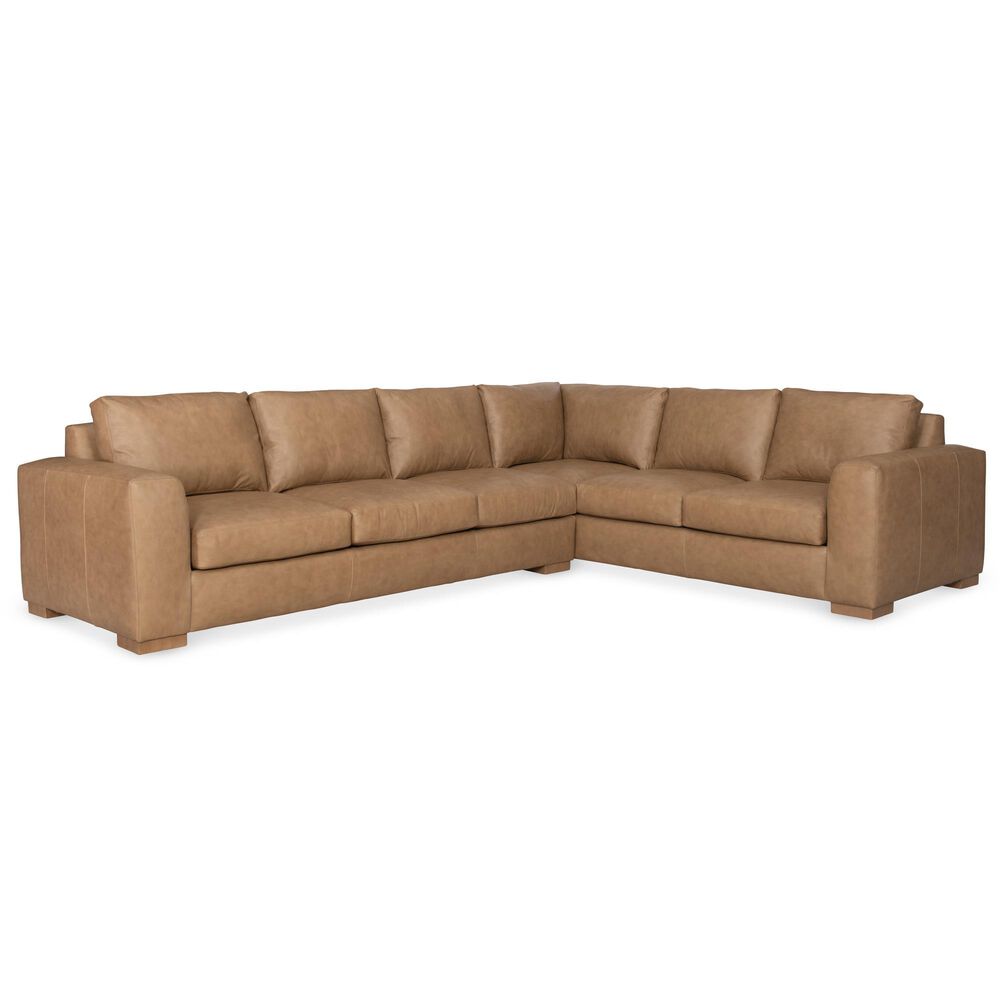 BRADINGTON YOUNG Donovan 2-Piece Sectional in Toast, , large