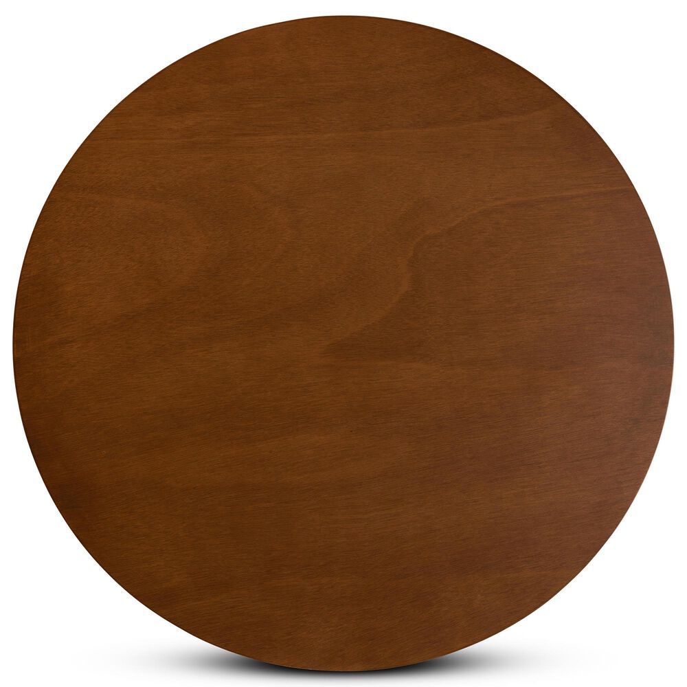 Baxton Studio Ela Dining Table in Walnut Brown - Table Only, , large