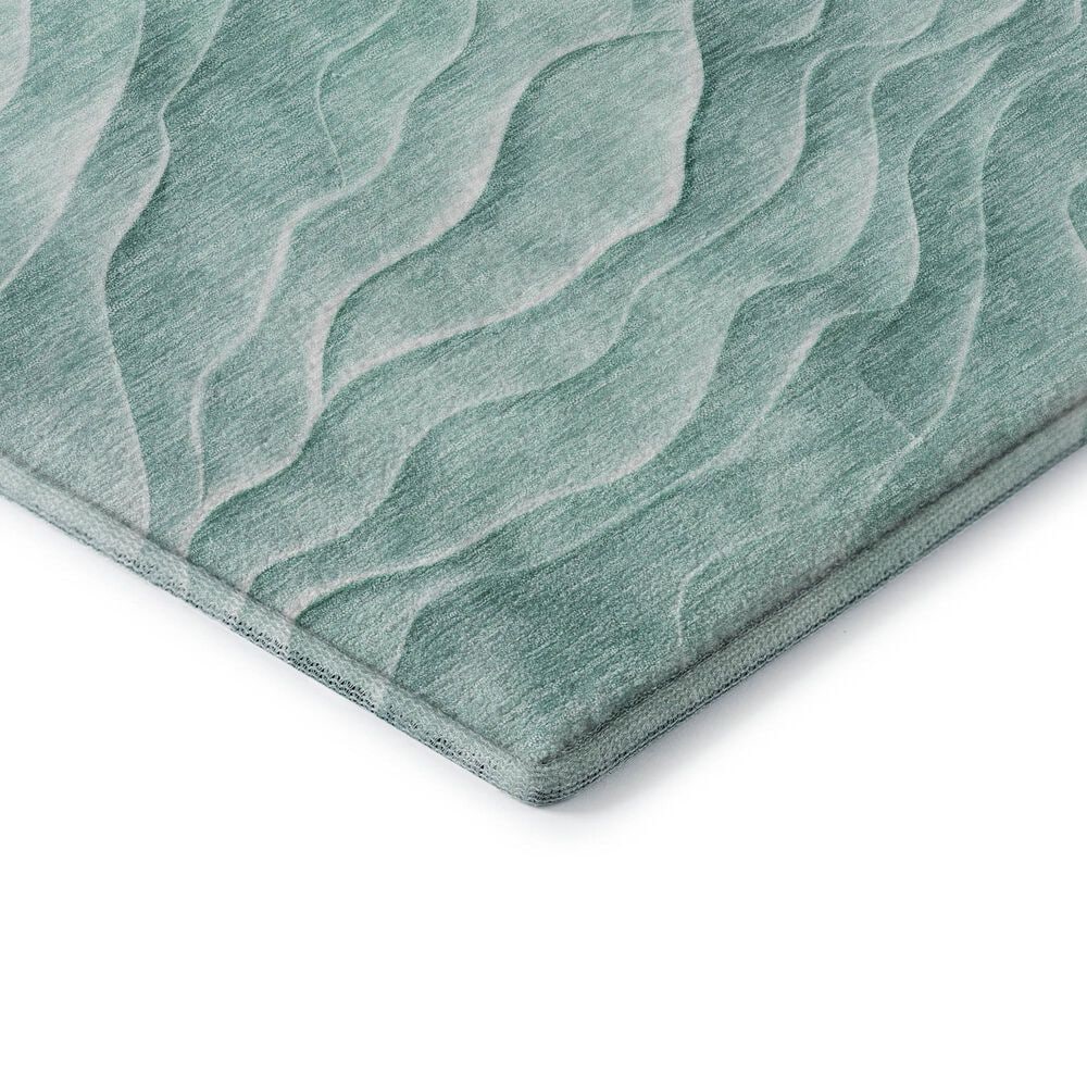 Dalyn Rug Company Pacifica PA1 9&#39; x 12&#39; Aqua Area Rug, , large