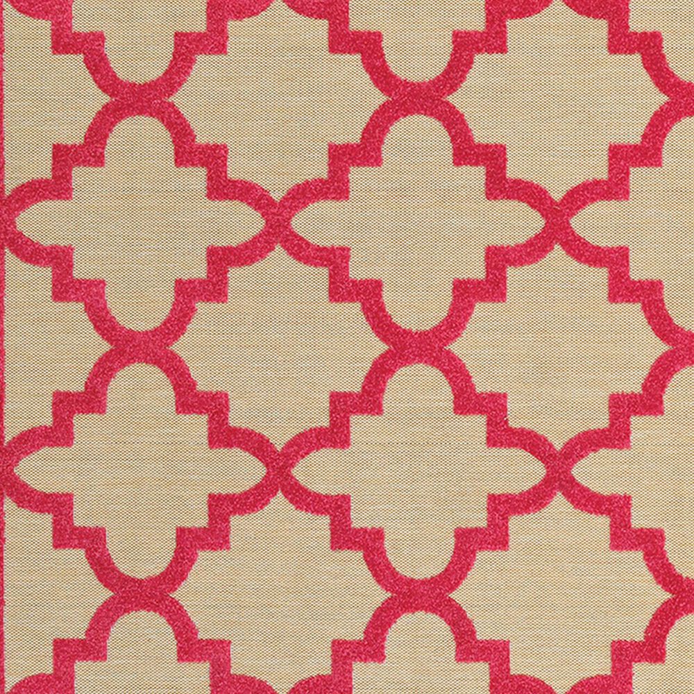 Oriental Weavers Cayman 660P 9&#39;10&quot; x 12&#39;10&quot; Sand and Pink Area Rug, , large