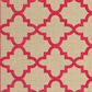 Oriental Weavers Cayman 660P 9"10" x 12"10" Sand and Pink Area Rug, , large