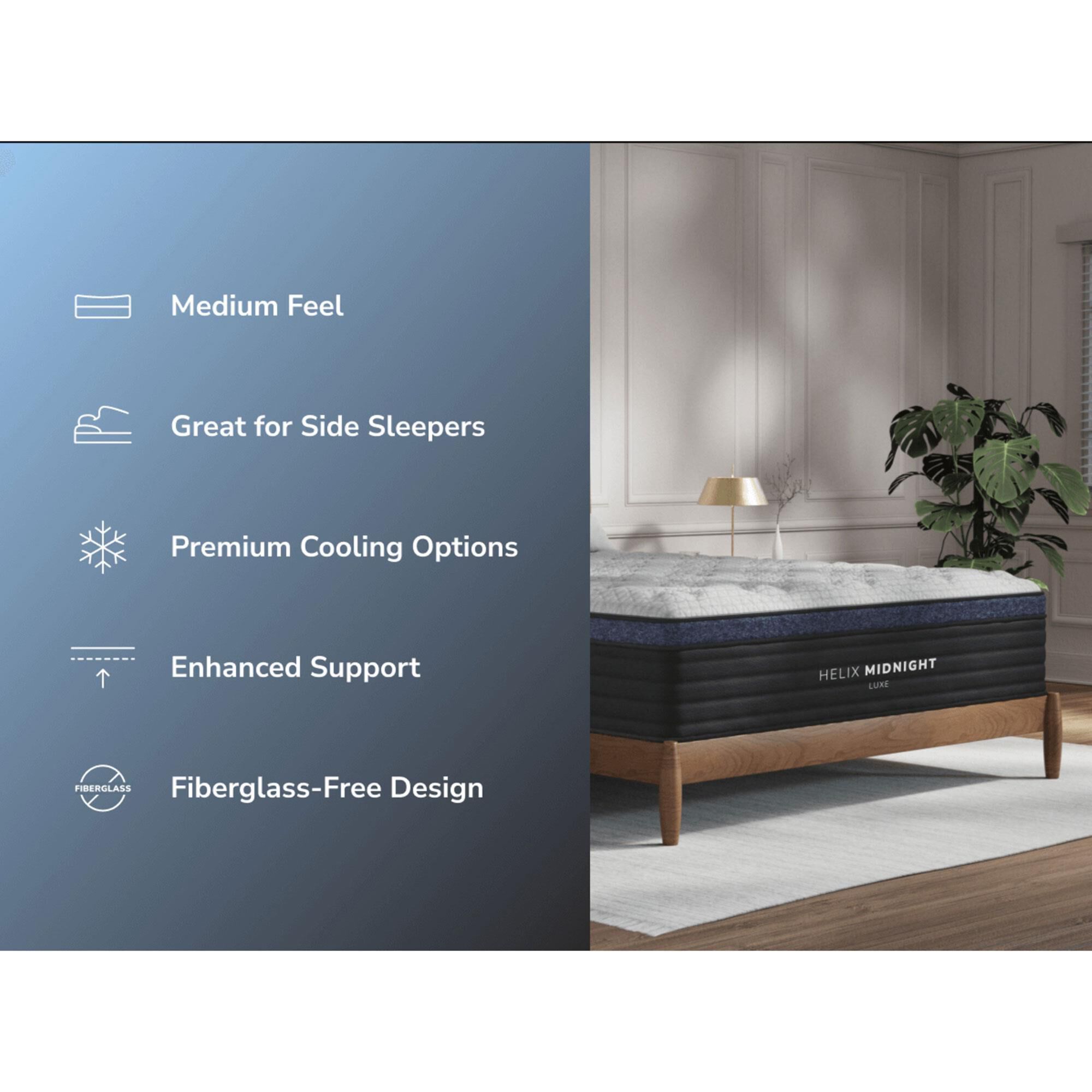 Helix Midnight Luxe Twin Mattress
