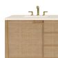 James Martin Vanities Solene 72" Double Bathroom Vanity in Seaside Oak with 3 cm Eternal Marfil Quartz Top and Rectangular Sinks, , large