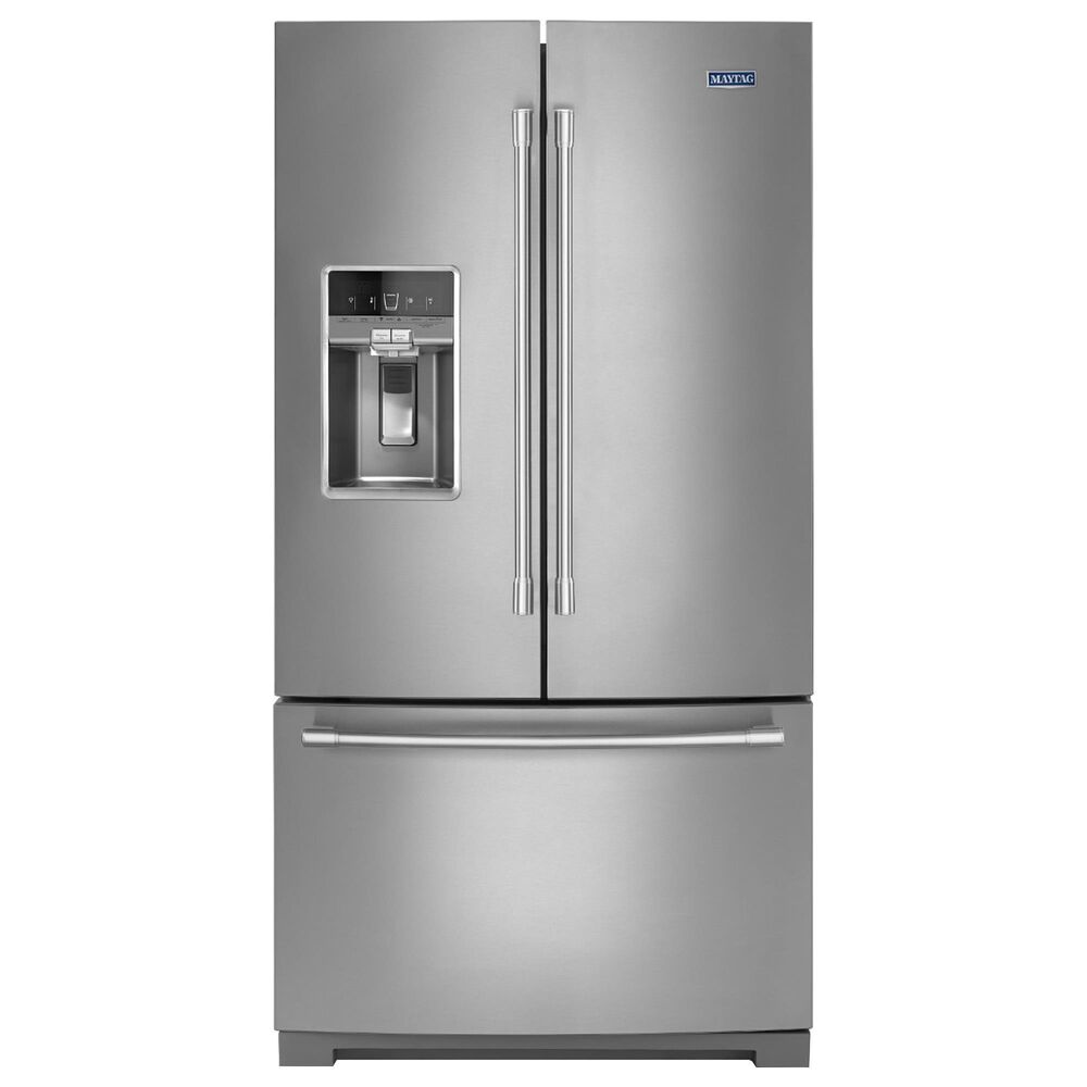 Maytag 2-Piece Kitchen Package with 36&quot; French Door Refrigerator and Dishwasher in Stainless Steel, , large
