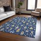 Dalyn Rug Company Wonderland WN35 Navy 3" x 5" Area Rug, , large