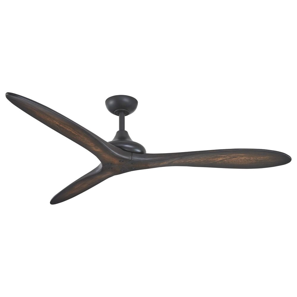 Minka-Aire Vapor 60" Indoor/Outdoor Ceiling Fan with Toned Koa Blades in Coal, , large