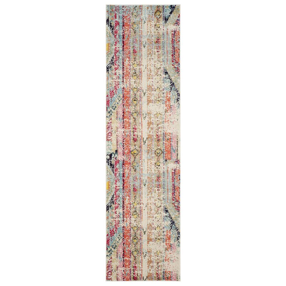 Safavieh Monaco MNC222F-214 2&#39;2&quot; x 14&#39; Multi Runner, , large