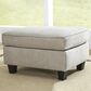 Ashley Abney Ottoman in Driftwood, , large