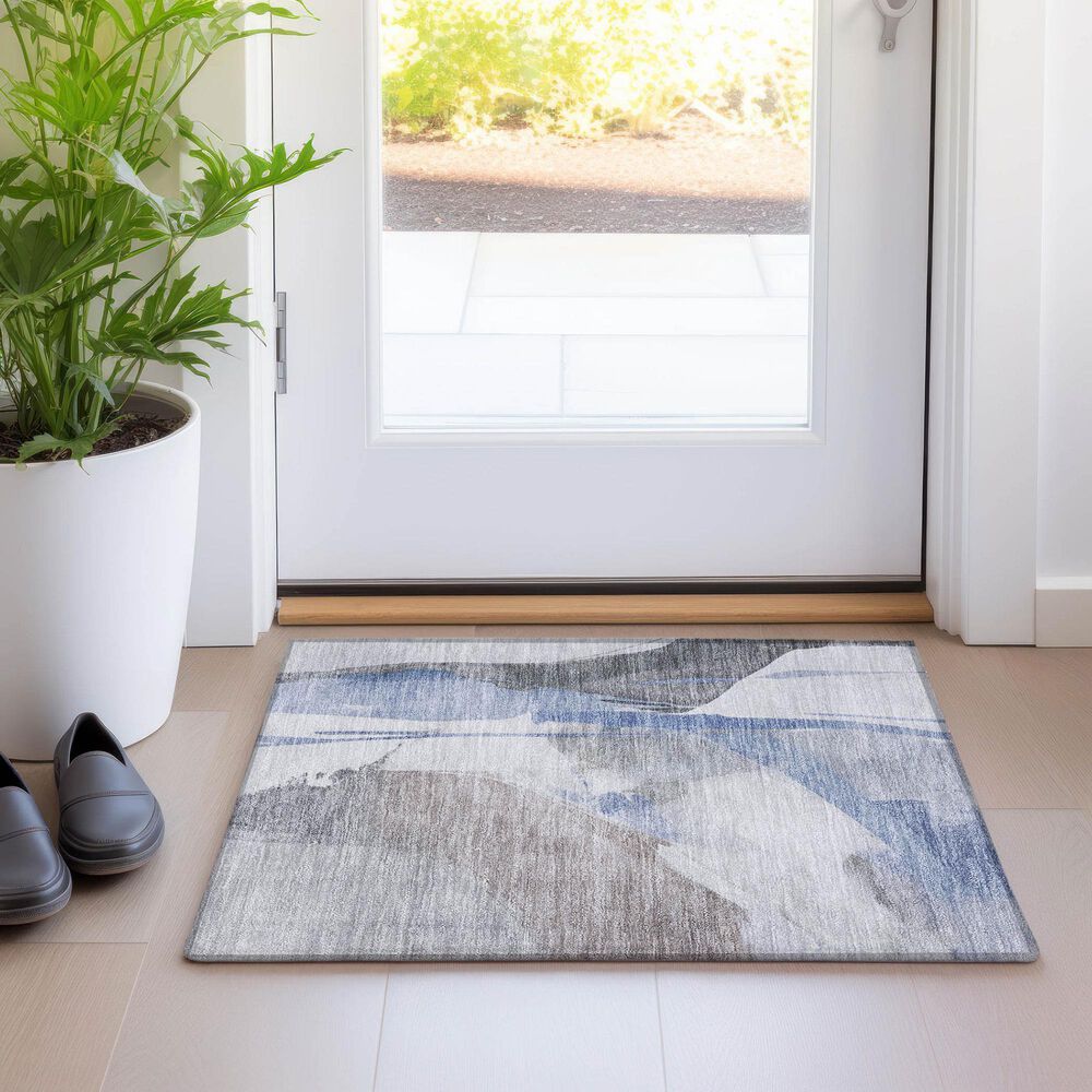 Dalyn Rug Company Ravenna RN7 1&#39;8&quot; x 2&#39;6&quot; Denim Area Rug, , large