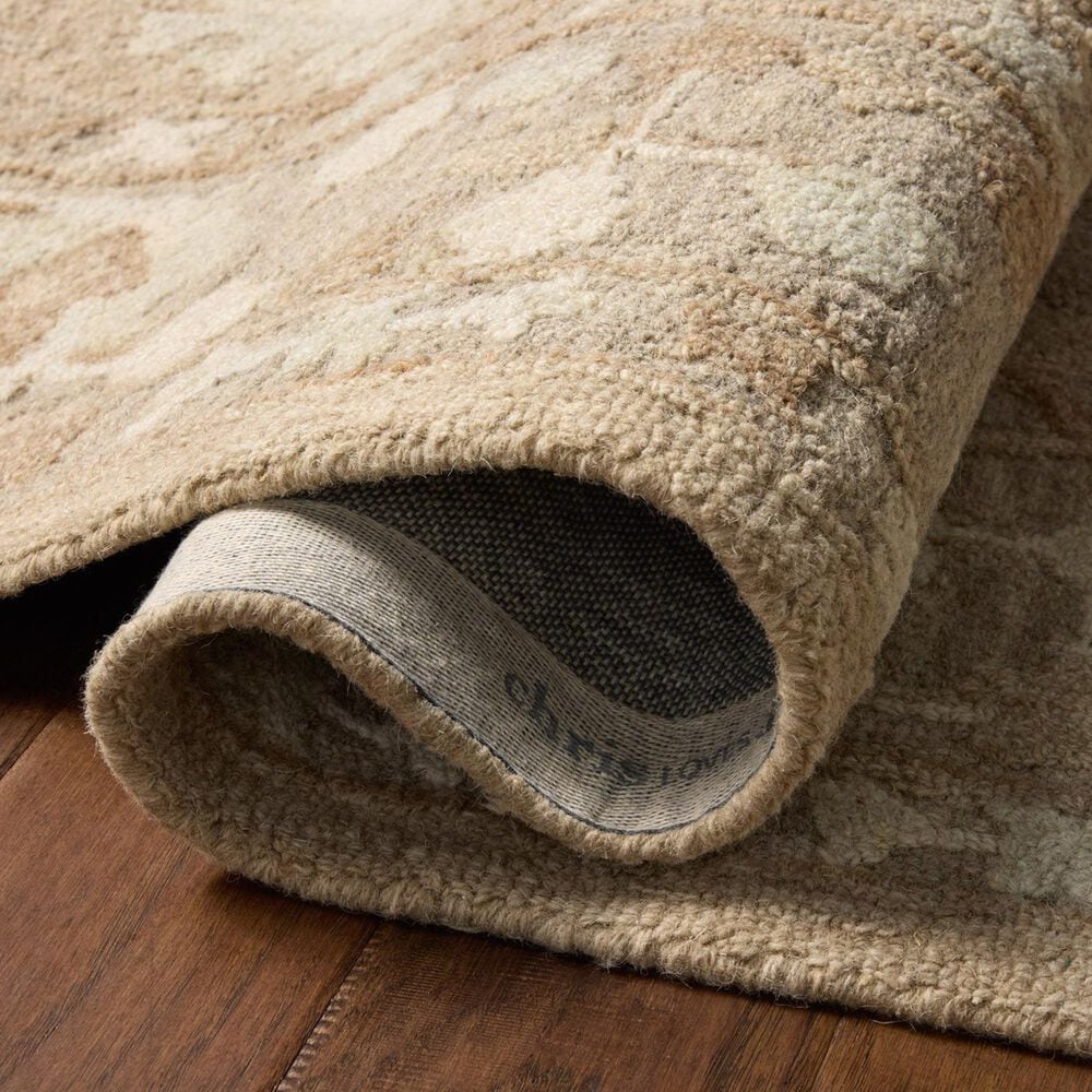Chris Loves Julia x Loloi Dorothea Khaki and Dove 2'6" x 9'9" Runner, , large