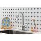 MS International Pull-Out Sprayer Kitchen Faucet with Deckplate in Polished Chrome, , large