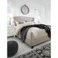 Ashley Jerary King Upholstered Bed in Light Gray, , large