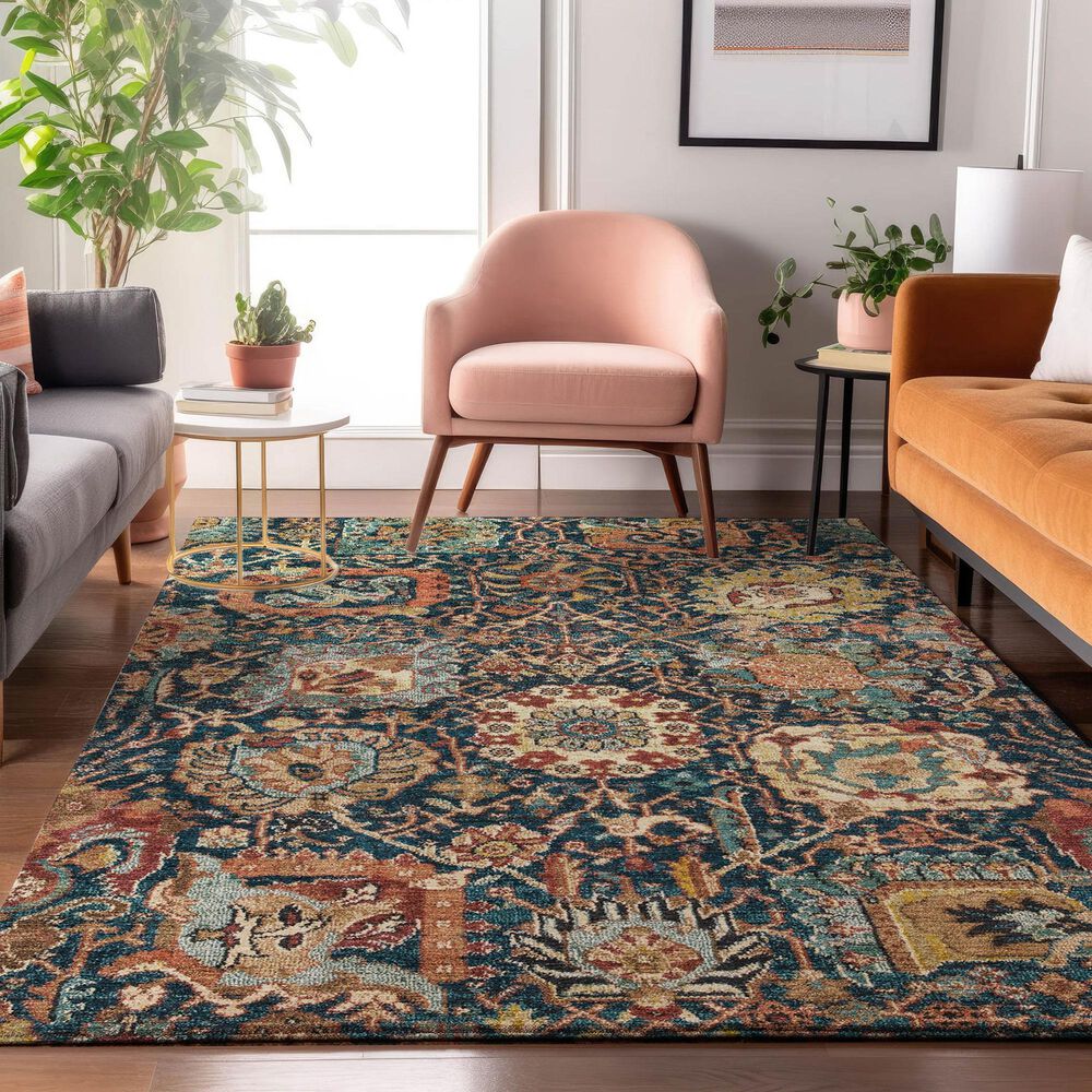 Dalyn Rug Company Tabrook Navy 6&#39;6&quot; x 9&#39;6&quot; Area Rug, , large