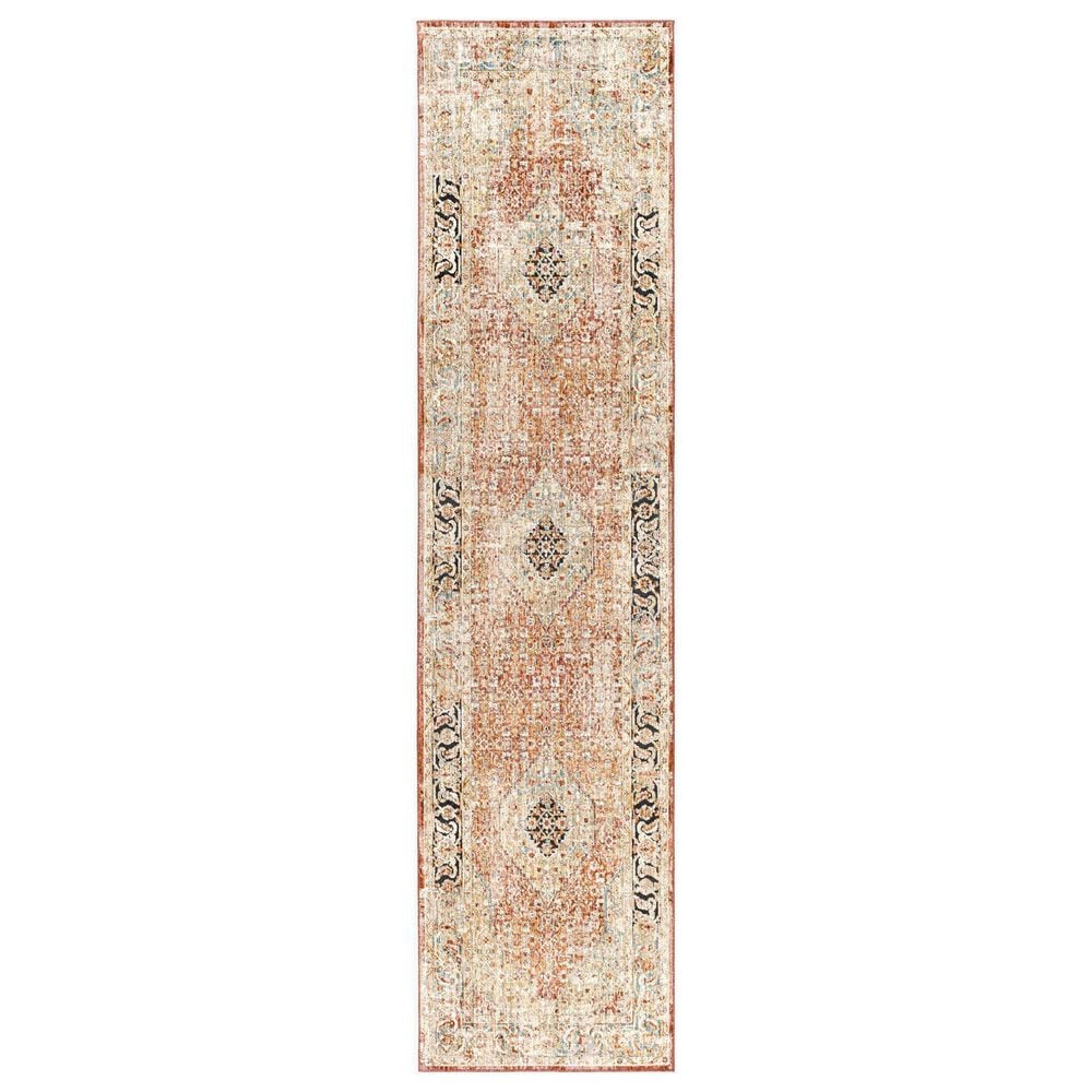 Surya Aspendos 2"7" x 7"3" Black, Burgundy, Burnt Orange, Charcoal, Cream, Dark Blue, Denim, Dusty Pink, Light Gray and Must Runner, , large