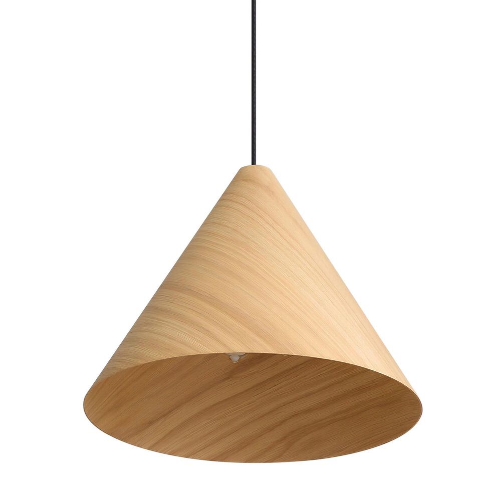 Golden Lighting Conique 2-Light Pendant in Light Walnut, , large