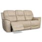 Flexsteel Crew Power Sofa and Loveseat Set in Pebble, , large