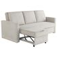 Lifestyle Solutions Mia Convertible Sofa in Ivory, , large