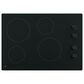 GE Appliances GE 30" Built-In Electric Cooktop with Knob Control in Black JP3030DWBB, , large