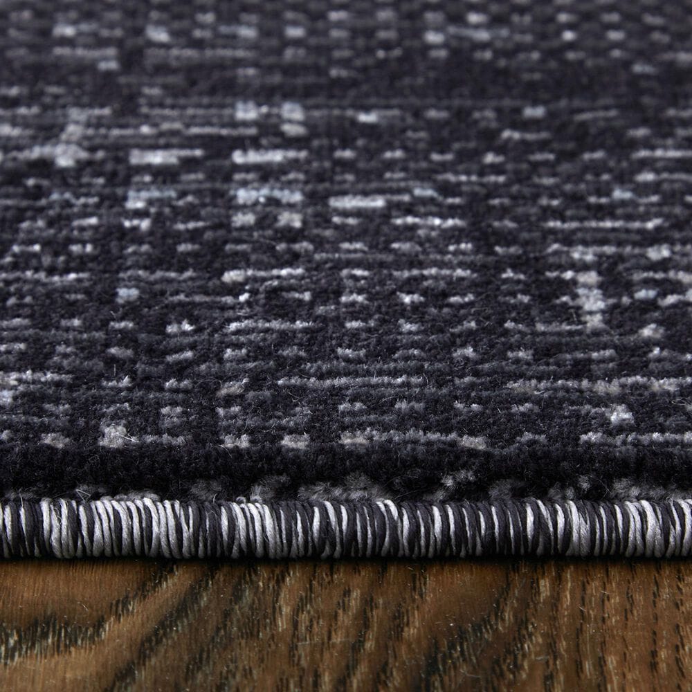 Feizy Deja 9&#39; x 12&#39;8&quot; Charcoal Area Rug, , large