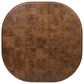Four Hands Malko Dining Table-Dark Brown Mappa Burl-Dark Brown Rubberwood, , large