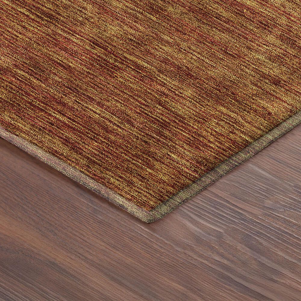 Dalyn Rug Company Soft Essentials Solid Terracotta 2'6" x 3'10" Indoor/Outdoor Area Rug, , large