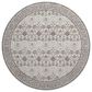 Dalyn Rug Company Hatay HY8 8" Round Ivory Area Rug, , large