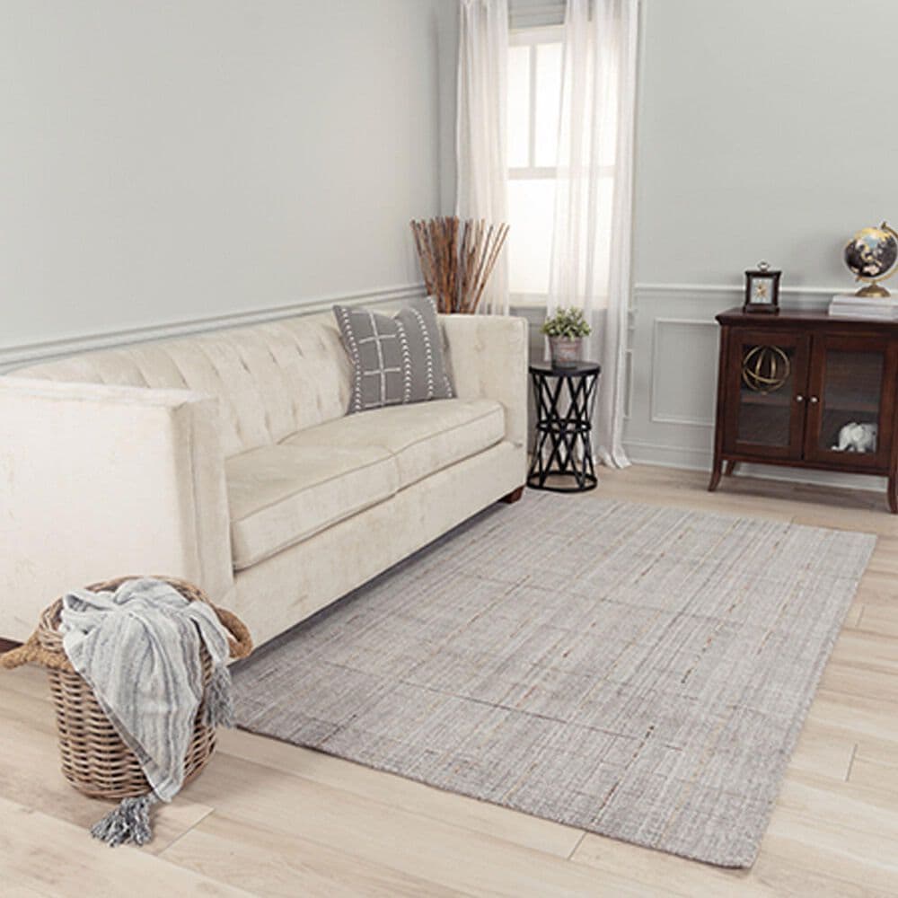 RIZZY Kiki 5&#39; x 7&#39;6&quot; Ivory and Brown Area Rug, , large