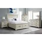 Mayberry Hill Slater 5-Piece King Storage Bedroom Set in White, , large