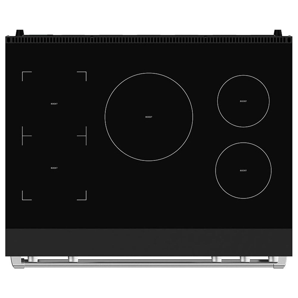 Thor Kitchen Gordon Ramsay 6 Cu. Ft. Professional Induction Range with Stainless Steel Handle Kit in Black, , large