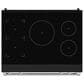 Thor Kitchen Gordon Ramsay 6 Cu. Ft. Professional Induction Range with Stainless Steel Handle Kit in Black, , large